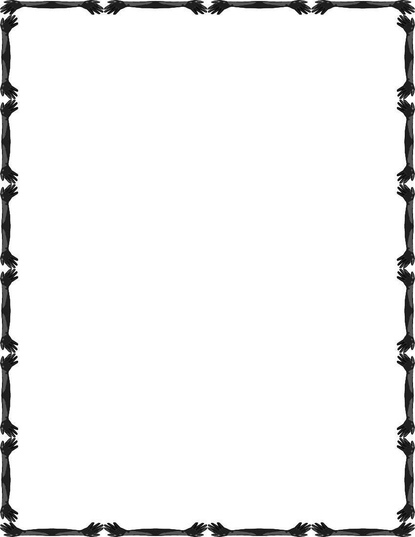 Simple black frame.