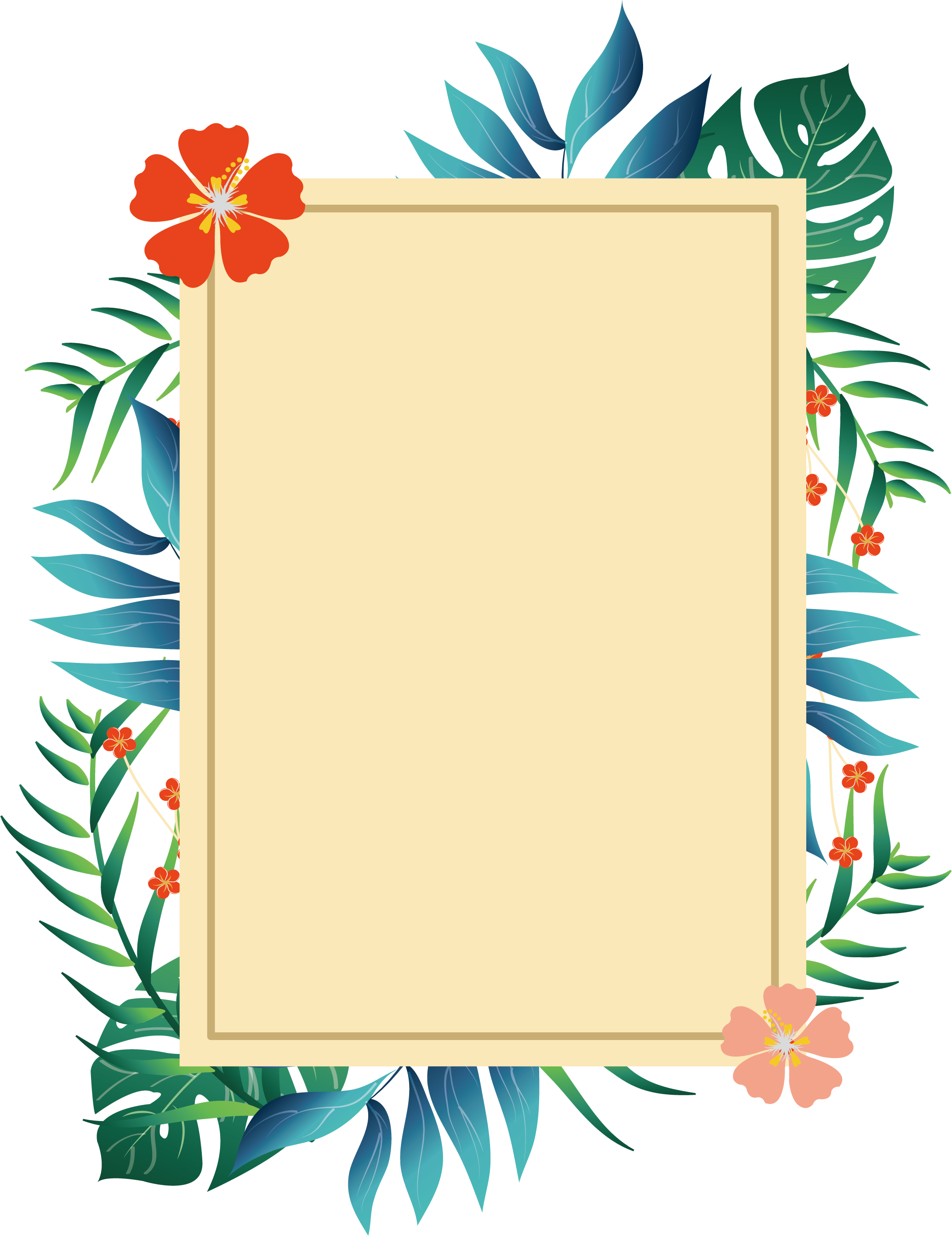 Download Picture Plant Romantic Summer Poster Frame Borders