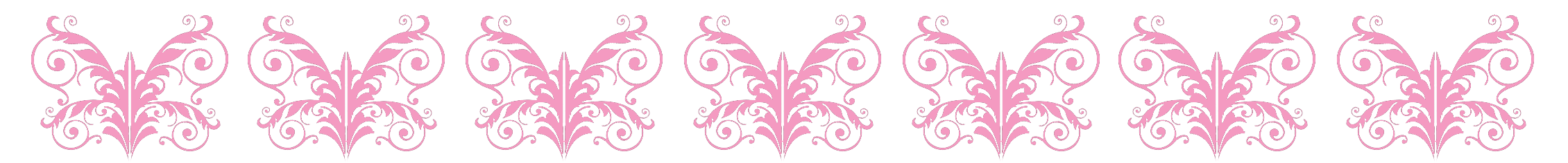 Butterfly border clipart.