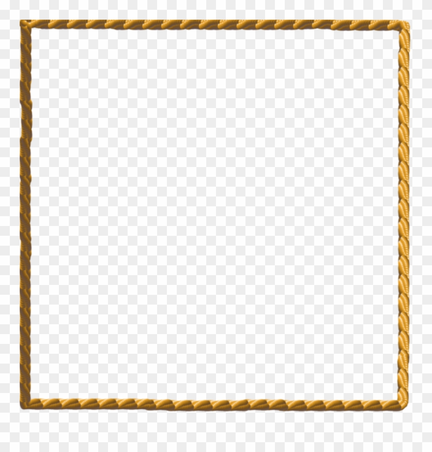 Rope border png.