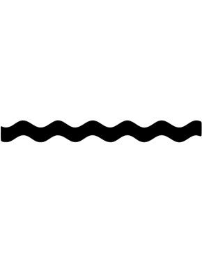 Squiggly line clipart.