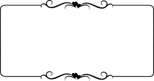 Simple borders clipart