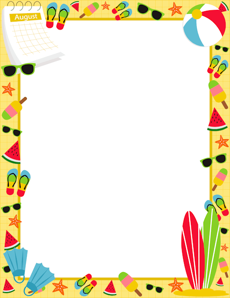 Free Summer Borders Cliparts, Download Free Clip Art, Free