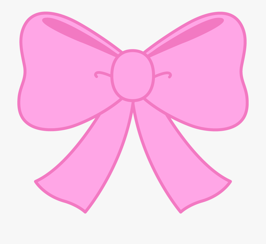 Cute Pink Bow Clipart Free Clip Art