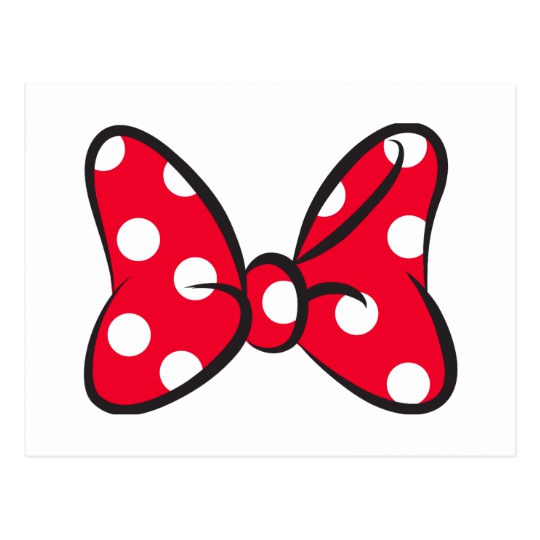 Minnie mouse bow.