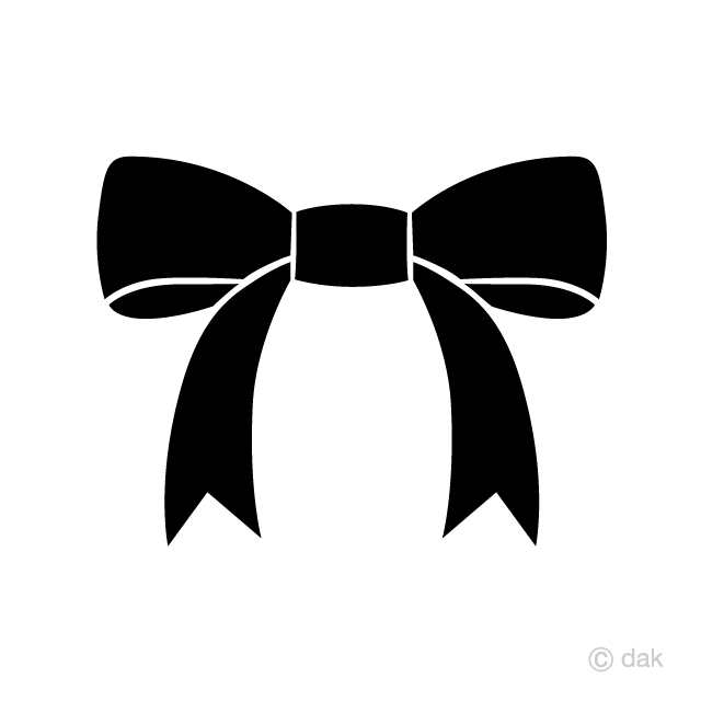Bow silhouette clipart.