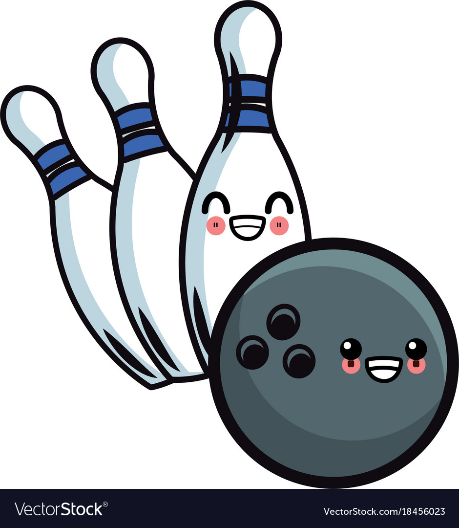 Bowling cartoon picture.