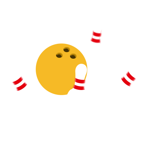 bowling clipart family fun night