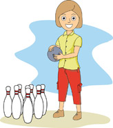 Free Lady Bowling Cliparts, Download Free Clip Art, Free
