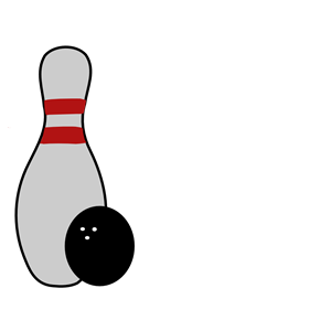 Bowling Pin Ball clipart, cliparts of Bowling Pin Ball free