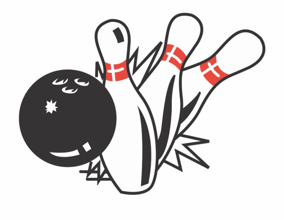 Bowling Pins Logo Bowling Ball And Pins Illustration
