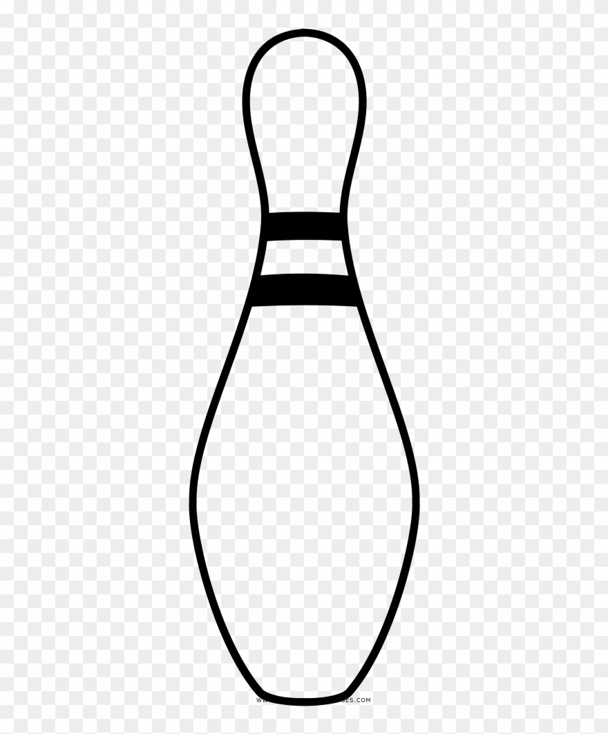 Bowling Pin Coloring Pages