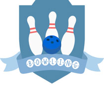 bowling clipart word