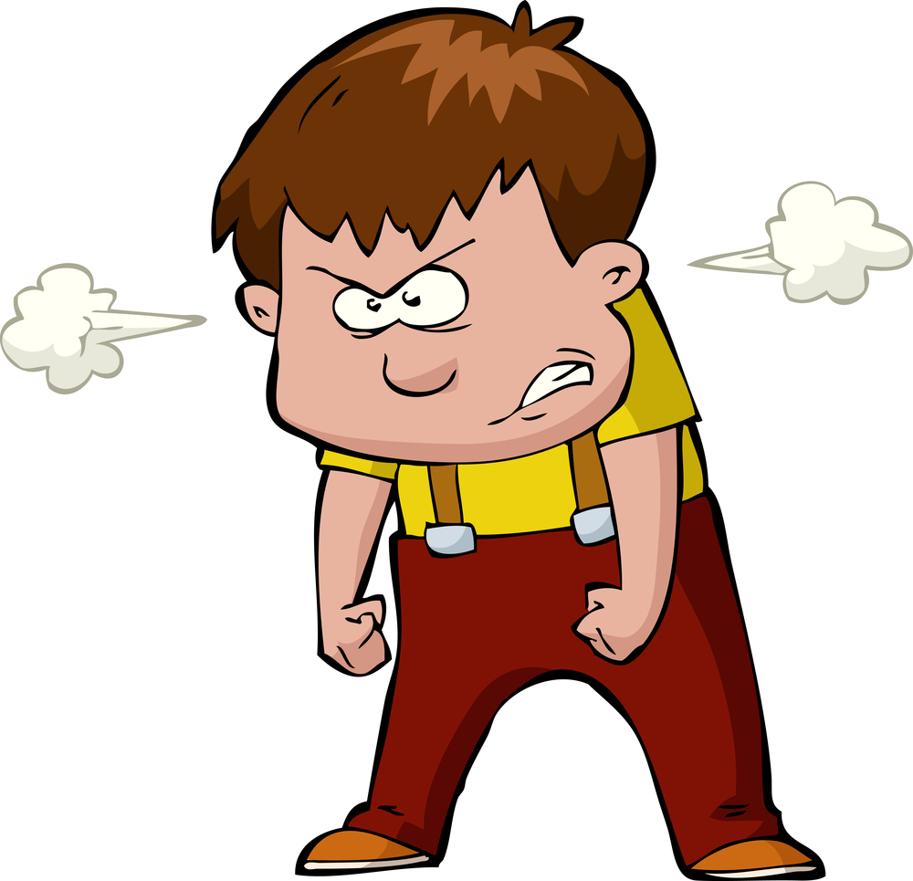 Angry clipart free.