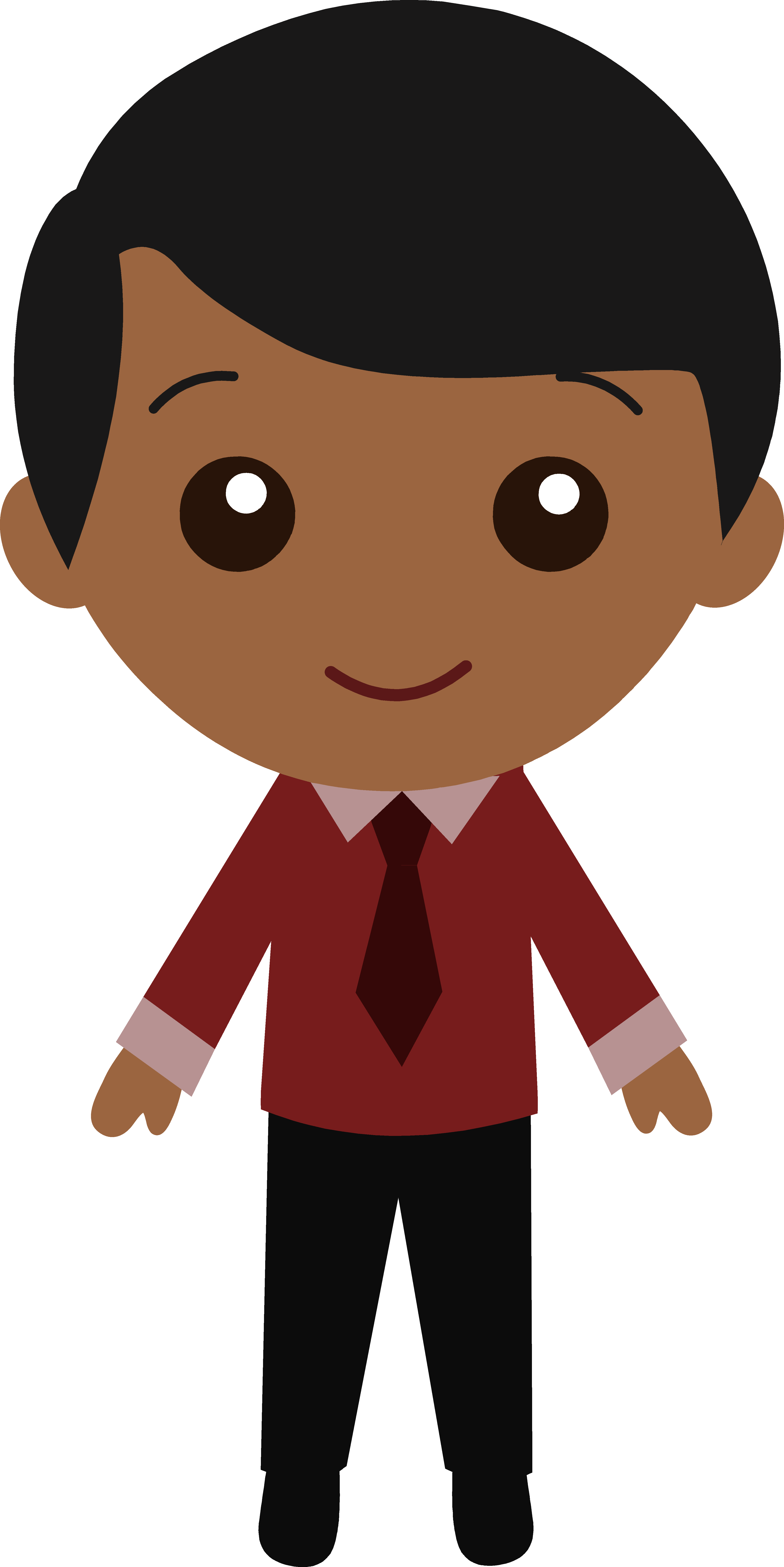 Guy black hair boy clipart free images