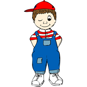Winking boy clipart, cliparts of winking boy free download