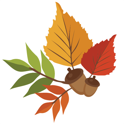 branch with leaves clipart fall