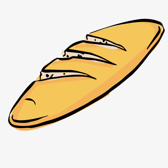 Clipart bread baguette.