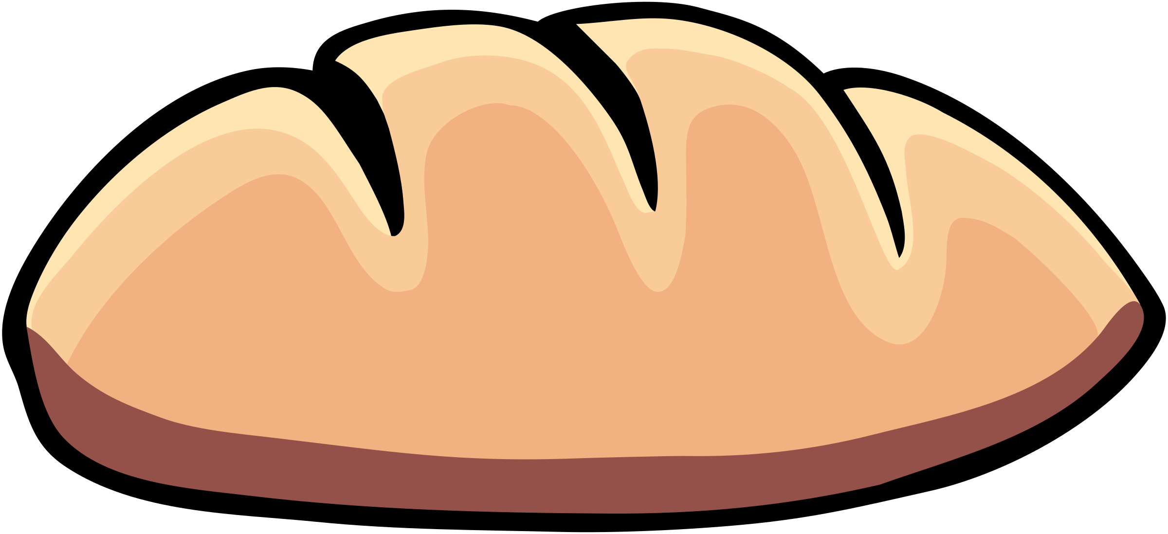 Garlic bread White bread Hamburger Toast Clip art