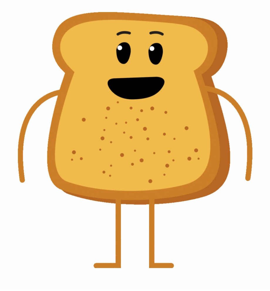 Animated bread gif.