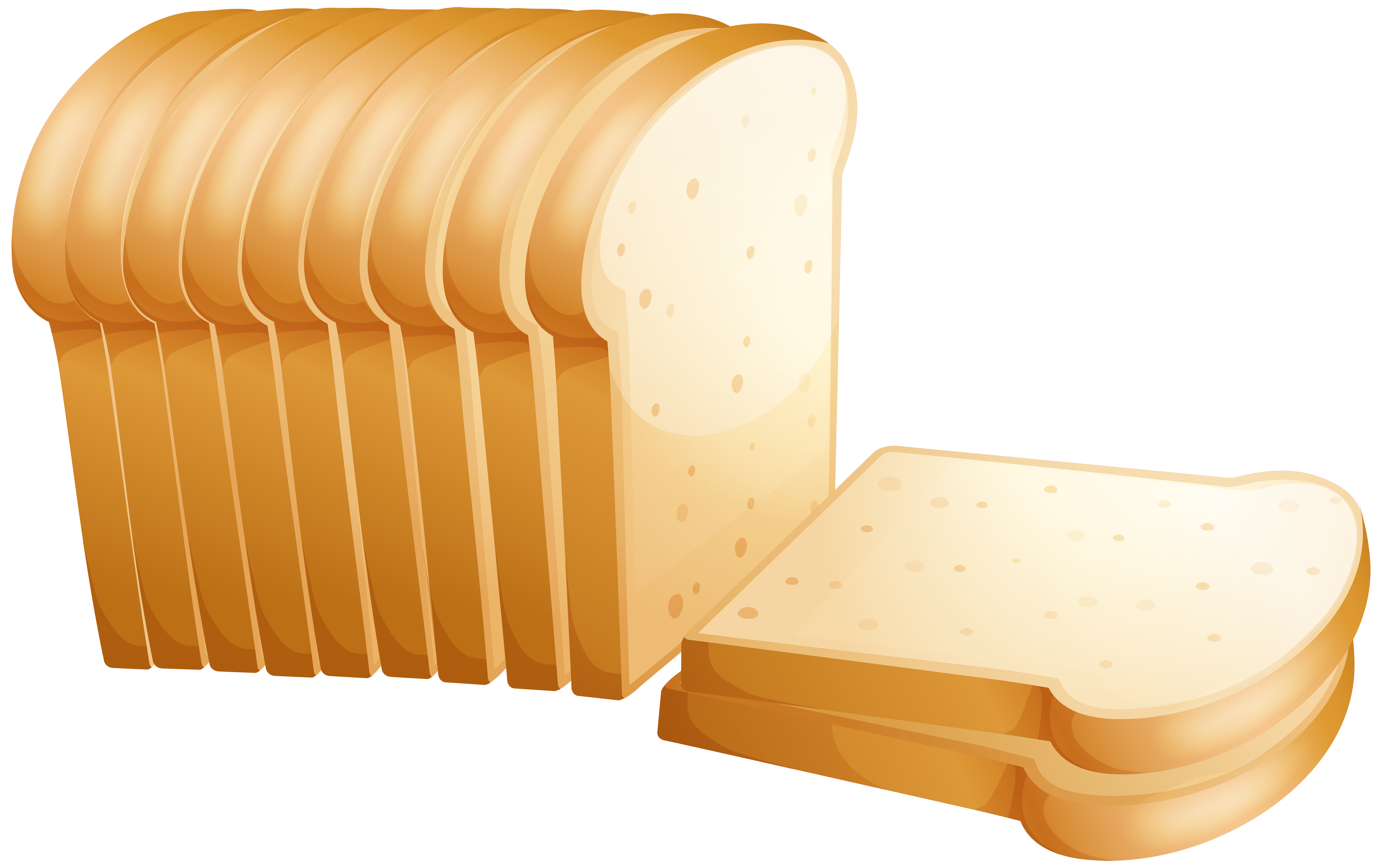 Toast Bread PNG Clip Art