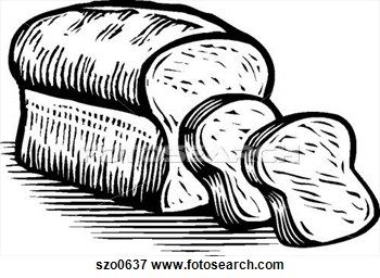 Sliced loaf bread.