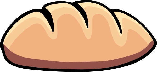 Bread clip art Free vector in Open office drawing svg