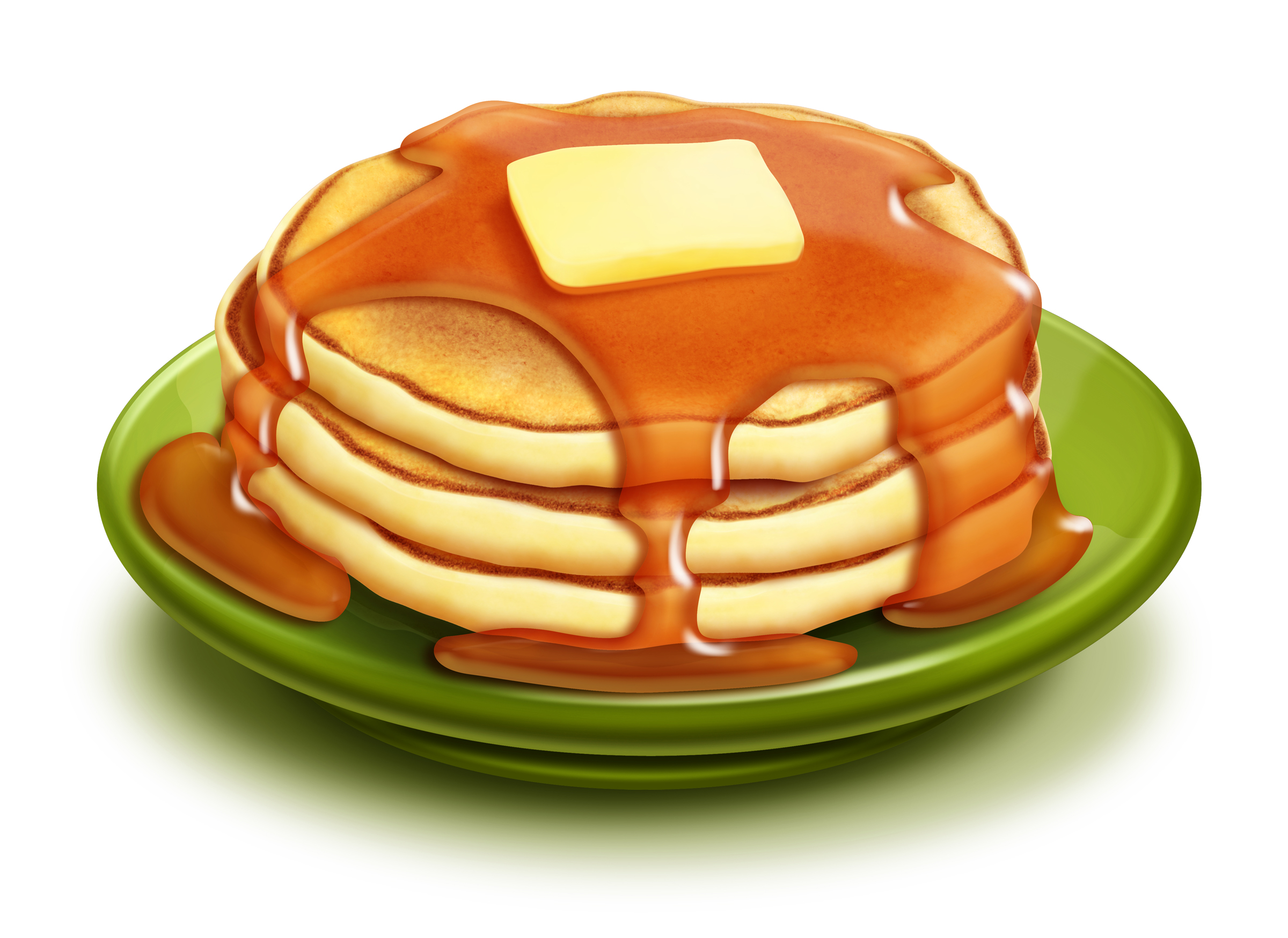 Pancake breakfast clip.