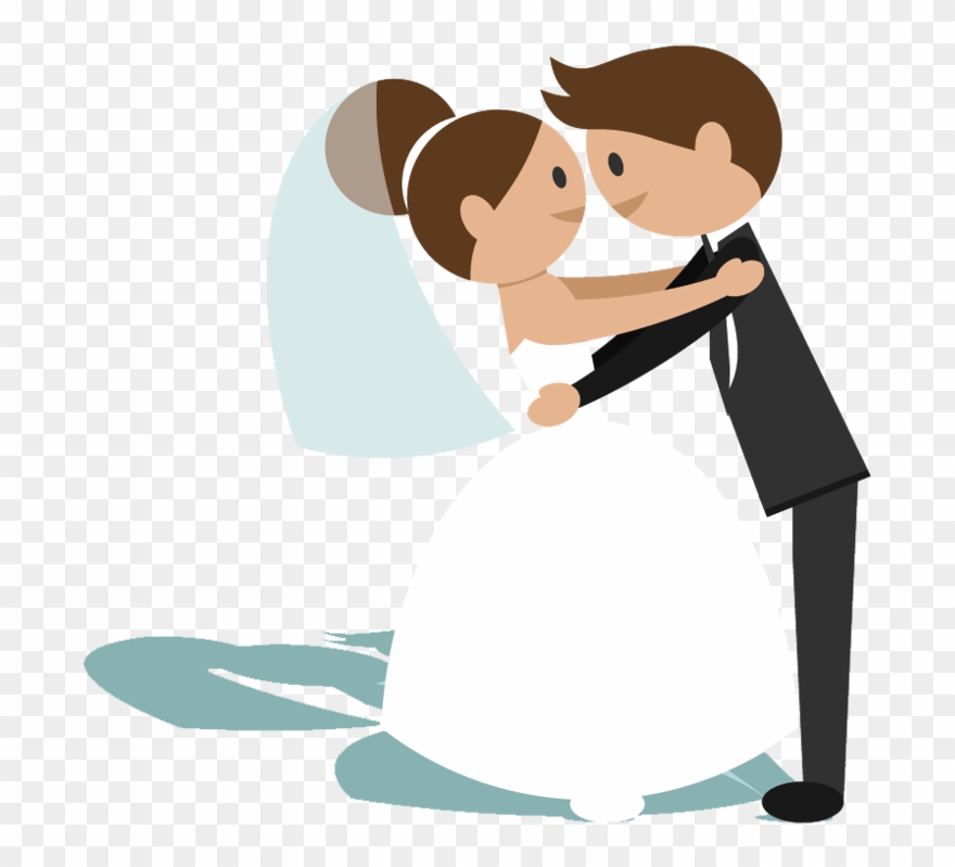 Clipart bride and.