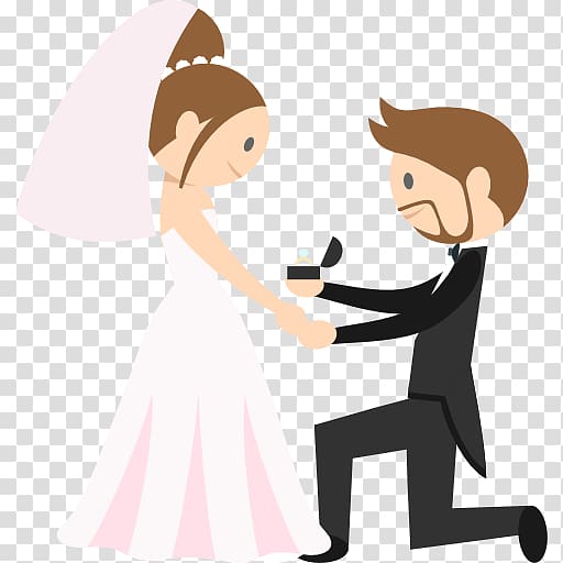 bride and groom clipart romantic