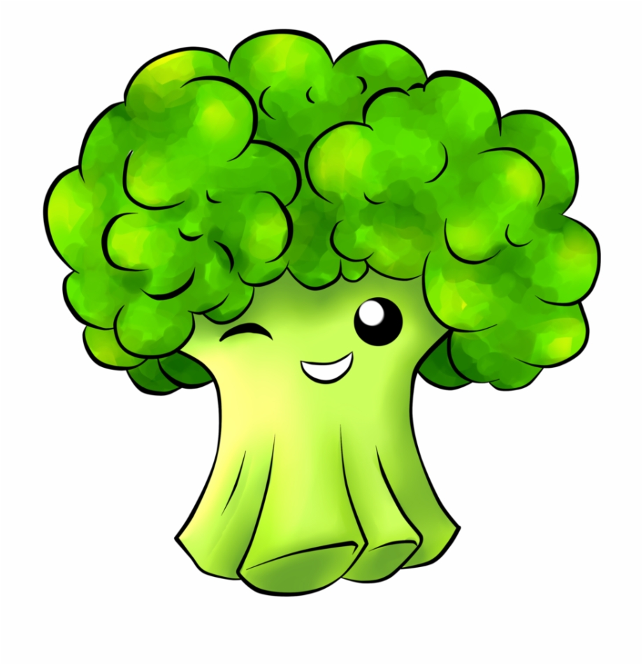 Broccoli clipart animated.