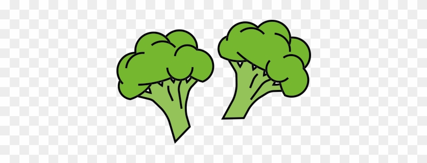 Broccoli cauliflower clipart.