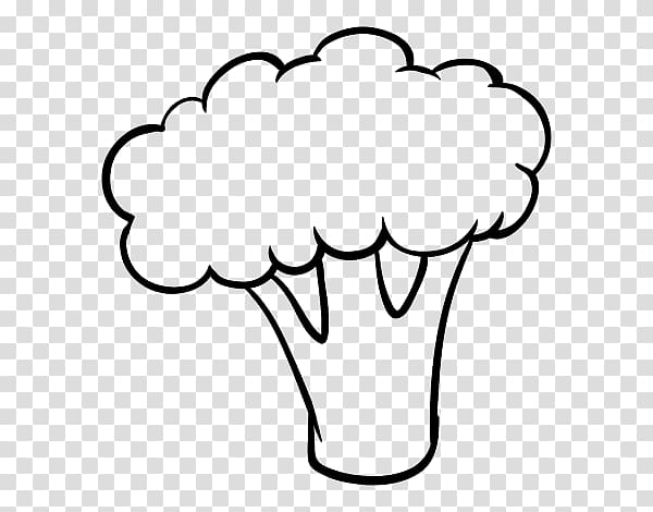 Broccoli cauliflower drawing.