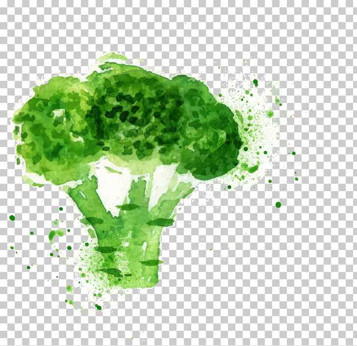 Broccoli slaw poster.