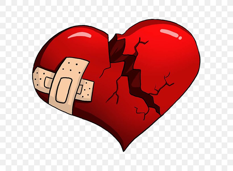 Broken Heart Love Cartoon, PNG,