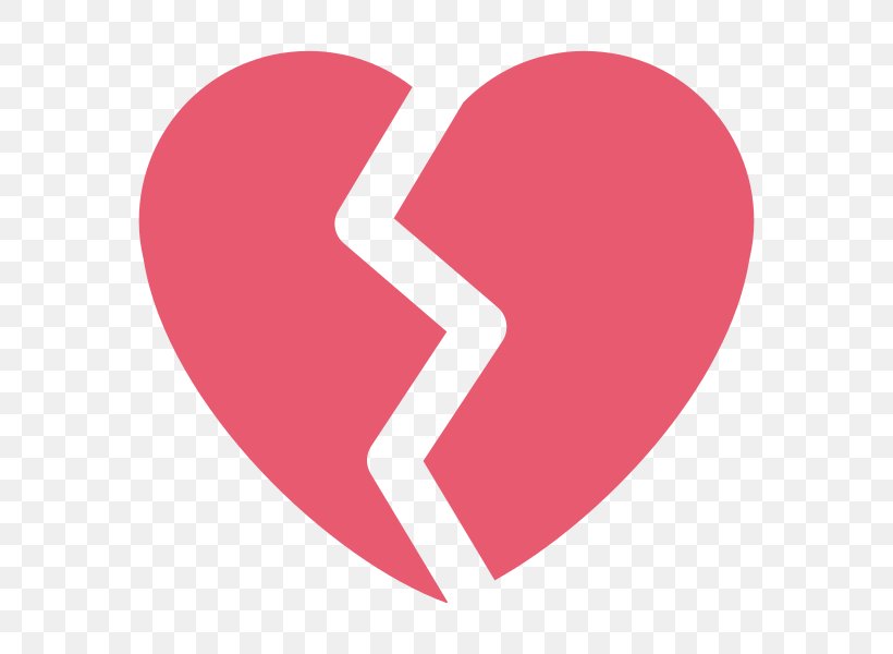 Emoji broken heart.