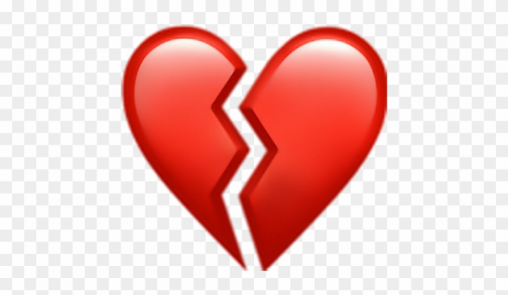 Heart Heartbreak Red Icon Emojisticker Like