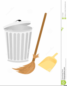 Broom And Dustpan Clipart