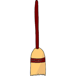 Cartoon Broom Clipart