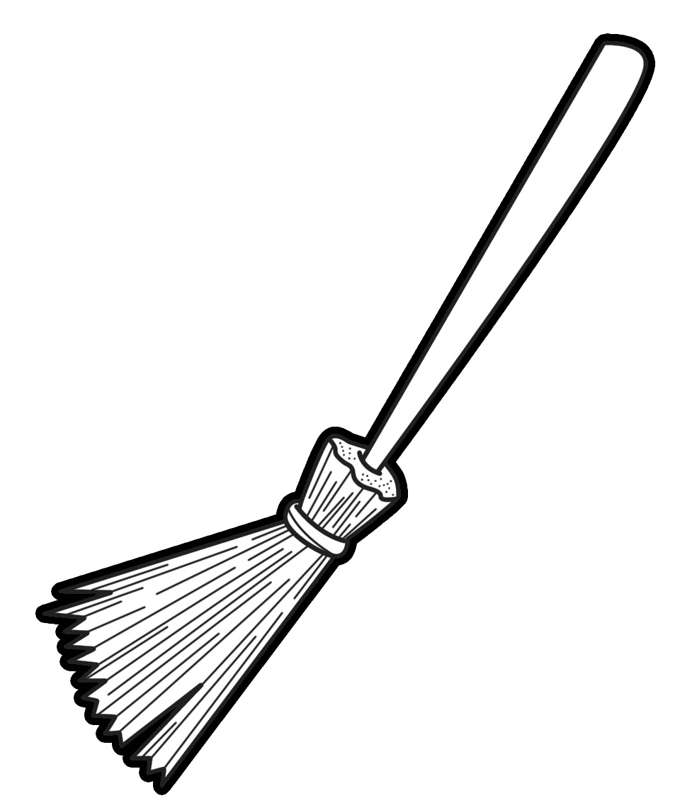 Free broomstick cliparts.