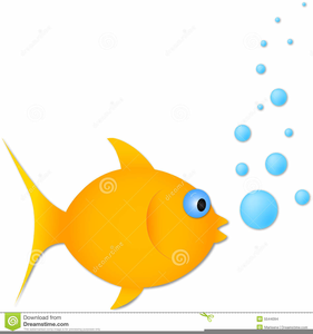 Fish Bubbles Clipart