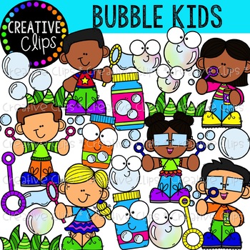 Bubble kids creative.