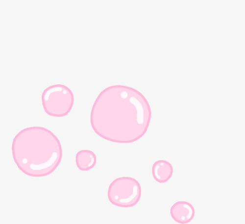 bubbles clipart pink