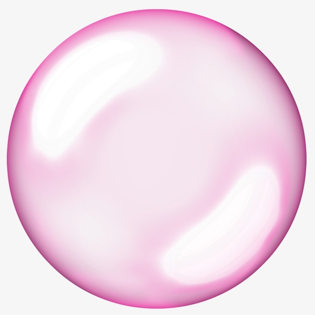 Pink bubbles clipart.