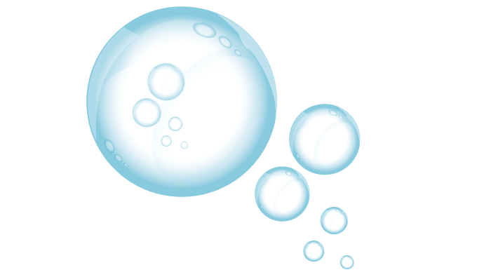 Free water bubble.