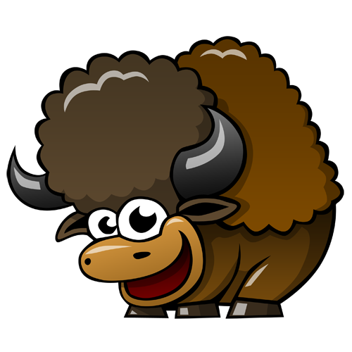 Free Cartoon Buffalo, Download Free Clip Art, Free Clip Art