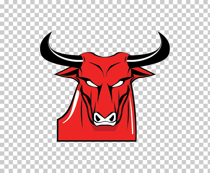 Water buffalo Cattle Ox Logo, red bull PNG clipart
