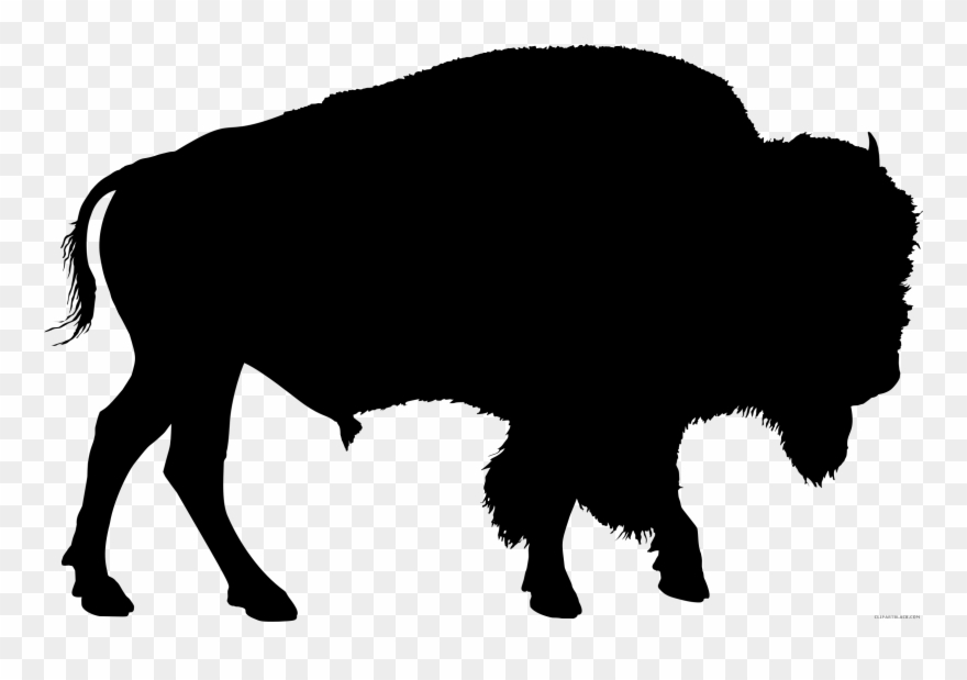 Clip Art Animal Bison American Drawing