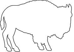 Outline of a buffalo