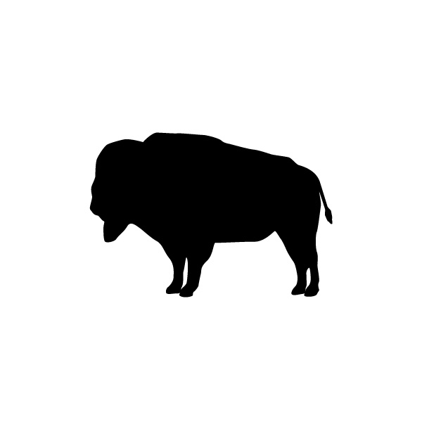 Free Buffalo Silhouette, Download Free Clip Art, Free Clip